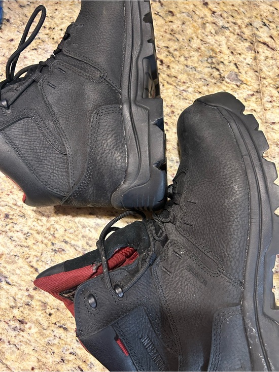 WOLVERINE BONAVENTURE Waterproof steel toe mens work boots. Size 10..like new! main image 7